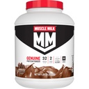 Lait musclé Poudre de protéines authentiques, Chocolat, 4,94 livres, 32 portions, 32g de protéines, 2g de sucre, Calcium, Vitamines A, C & D, NSF certifié pour le sport, Snack énergétique, emballage mai Varier