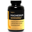 Suppléments de magnésium de la Légion Sucrosomial - Supplément de magnésium à absorption élevée pour les femmes et les hommes - Suppléments minéraux de magnésium pour stimuler la performance athlétique et la santé générale - 120 portions