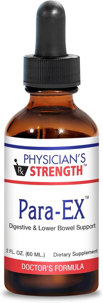 Force du Médecin para-EX - 2 fl oz - Soutien digestif et bocal inférieur - 86 portions