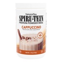 NaturesPlus SPIRU-TEIN Shake - Cappuccino Flavor - 1,1 lb, poudre de protéines de spiruline - substitut de repas à base de plantes, vitamines et minéraux pour l'énergie - végétalien, sans gluten - 16 portions