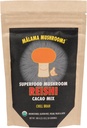 Malama Mélange de Cacao de Champignon Bio chaud, Reishi Poudre de Champignon avec Cacao de Commerce équitable pour Immune Support & Relaxation – Supplément végétalien et Superfood, Non OGM, 3,5 oz (50 portions)