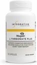 Thérapeutiques intégratives Magtéine L-Thréonate Plus - Supplément de la fonction cérébrale pour soutenir la mémoire à court terme* - Comprend la vitamine C, D3 et magnésium - Sans lait et sans gluten - 90 capsules (30 portions)
