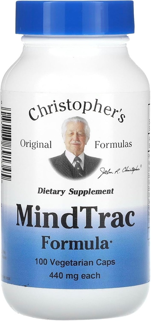 Dr. Christopher Mind Trac Vegetarian Capsules - 100 Ea