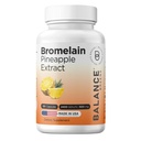 Balancebreens Bromelain 500mg, 120 Capsules - Enzyme digestive extrait d'ananas, soutient la digestion et le supplément de santé articulaire