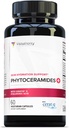 Supplément Phytocéramides Anti-Vieillissement Hydratant - Ceratiq Céramides prouvés cliniquement avec acide hyaluronique 700mg - Supplément pour la peau sèche déchiquetante pour les femmes