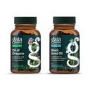 Huile de gai d'origan - Supplément de soutien immunitaire et antioxydant - 60 phytocapsules liquides végétaliens et huile de graines noires - soutien pulmonaire, respiratoire et antioxydant - 60 phytocapsules liquides végétaliens (2