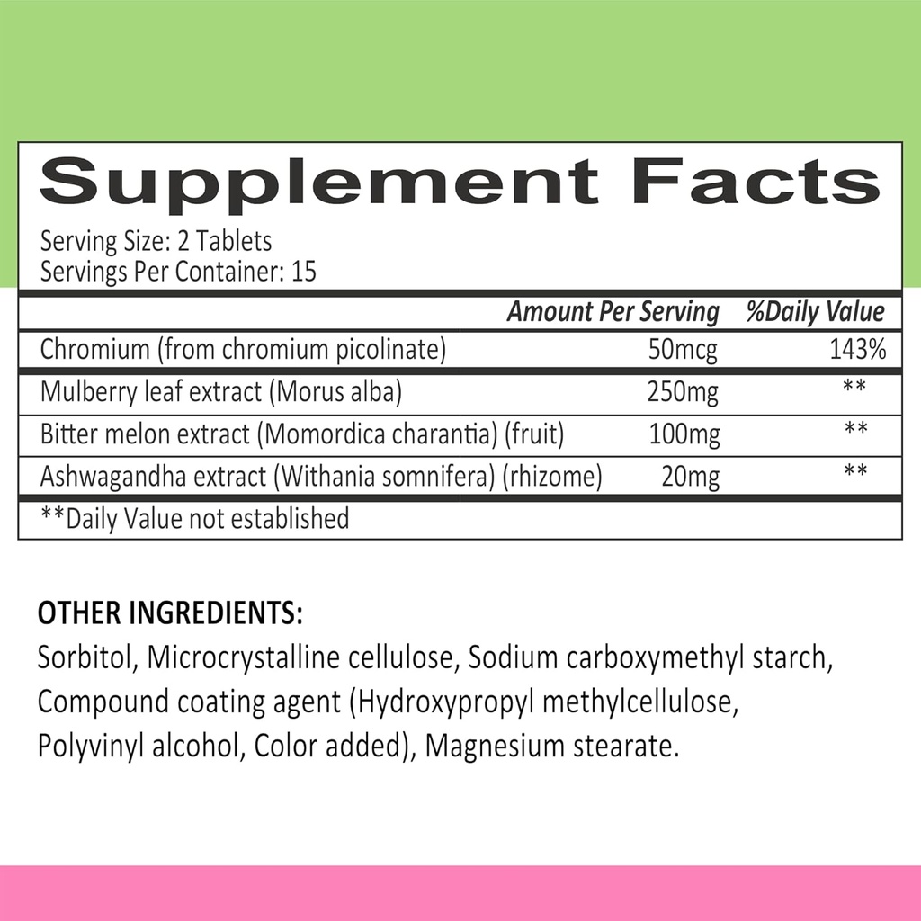 Activateur métabolique, avec extrait de feuille de mûre, vitamine C, QPQ, 60 comprimés
