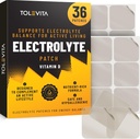 Électrolyte Patches avec vitamine D - 36 Pcs - Hydratation, Électrolyte Balance