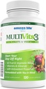 Multivitamines 3 multivitamines - 2 par jour - 70+ Ingrédients - 42 Fruits et légumes - CoQ10 pour la santé cardiaque - Soutien du cerveau, de l'énergie, de la vision - Vitamines et minéraux - 60 portions