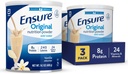 Assurez-vous que la poudre de nourriture originale de la vanille en poudre de protéines de vanille en poudre de petit repas Shake Mix 8g de protéines, 24 vitamines et minéraux
