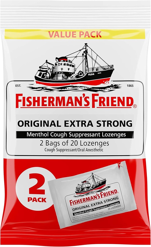 L'ami du pêcheur Fishermans Drops 40ct, original extra fort, 40 comte