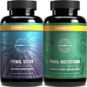 Primal Harvest Multivitamine & Primal Vision – Un soutien complet pour le bien-être quotidien et la santé oculaire avec des vitamines et des nutriments essentiels