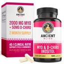 Vitamine B8 aide à réguler le cycle menstruel, 2050mg par portion, 120 capsules véganes