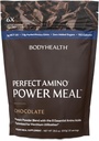 BodyHealth PerfectAmino Power Meal Shake New Dark Chocolate Flavor with MCT Oil Carb 10 and Perfect Amino Protein Base (20 portions)