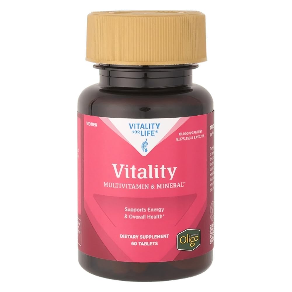 Melaleuca Multivitamin & Mineral Supplement for Women, Powered by Oligo (60 comprimés) — Soutient l'énergie et la santé globale / Bound organique pour une absorption maximale et une protection antioxydante