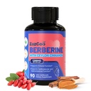 Supplément Berberine Premium 1200mg avec Ceylan Cinnamon - 90 Capsules Vegan - Supplément Berberine HCL sans OGM sans gluten, support immunitaire