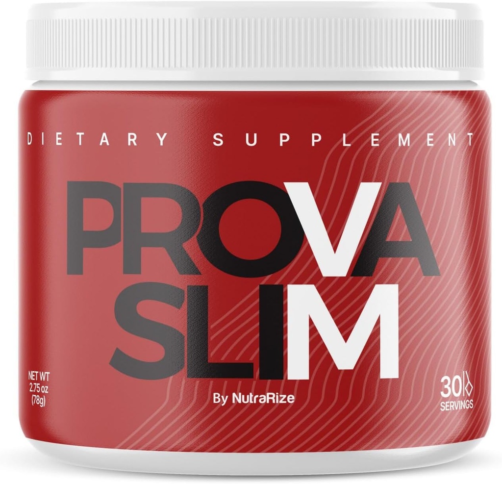 NutraRize Provaslim - Provaslim Weight Loss Powder, Provaslim Powder, Maximum Strength All-Natural Powder for Targeting Belly Fat, Provaslim Powder for Weight, Prova Slim Reviews (30 Servings)