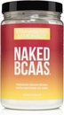 NAKED Strawberry Lemonade BCAAs Amino Acides Poudre, 100% Pure 2:1:1 Formule, Vegan Branched Chain Amino Acides, Instantized All Natural BCAA Poudre Supplément - 501 Grams, 34 portions