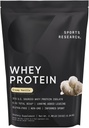 Recherche sportive Isolate de protéines de lactosérum - Sports Nutrition Poudre de protéines 25g par portion - 2.1lb Sac Protéine de lactosérum - Vanilla Flavor - Poudre de protéines en vrac, 26 portions