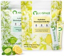 JOISPACE Electrolyte Drink Mix with Tea Polyphenols | Fast Hydration & Electrolytes Boost | Non-GMO, Vegan, Gluten-Free | Lemon Tea & Lemon Lime Tea, 32 Servings