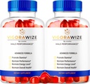 (2 packs) Vigorawize Gummies, Vigorawise Gummies, Vigorwise Gummies, Vigora Wize Formule avancée Gummies, Vigora Wise Daily Support Gummies, Vigora Wize Supplément santé, 120 Gummies pendant 2 mois