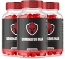 (3 Pack) Formule avancée de dominateur Max Gummies pour la performance maximale, tout supplément naturel extra-fort, dominateur Max Gummies pour la croissance musculaire et le soutien sanitaire global (180 Gummies)