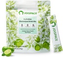 JOISPACE Electrolyte Drink Mix with Tea Polyphenols | Fast Hydration & Electrolytes Boost | Non-GMO, Vegan, Gluten-Free | Lemon Lime Tea, 16 Servings