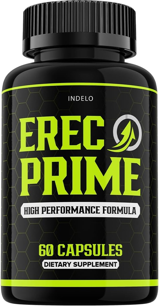 Pilules ErecPrime pour hommes, Suppléments Erec Prime haute performance, Formule avancée Erec Prime, ErecPrime Reviews, ErecPrime24 (60 Capsules)