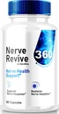 Supplément Nerve Revive 360, All Natural Nerve Support for Overall Wellness, Formule Premium, NerveRevive 360 Capsules de vitamines, Avis officiels (60 Capsules)