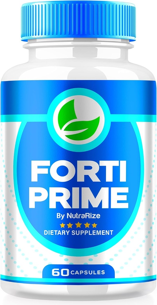 Forti Prime Capsules, Official FortiPrime Health-Supporting Formula, All Natural Weight Loss Supplement to Achieve Body and Fitness Goals, Detox Vitamin Pills, Keto Reviews (60 Capsules)