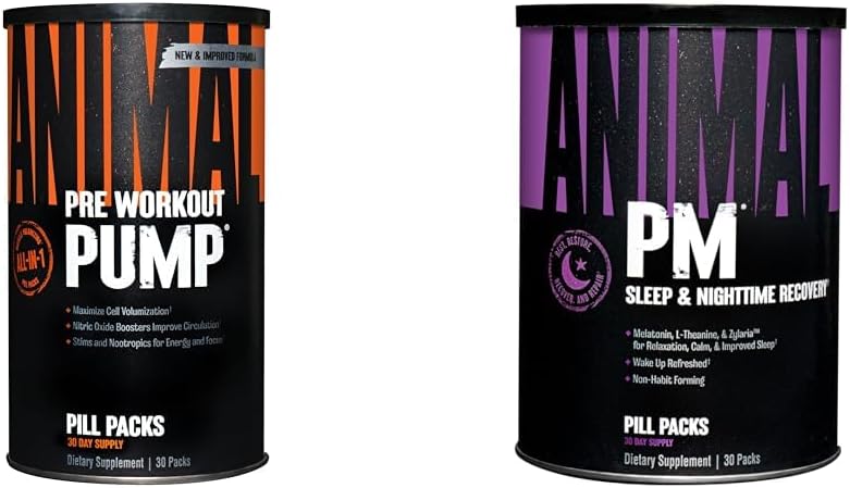 Animal Pump Preworkout PM Nighttime Recovery Complex (30 comte)