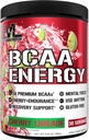 EVL BCAAs Amino Acides Poudre - BCAA Énergie Poudre de pré-entraînement pour la récupération des muscles La croissance maigre et l'endurance - Réhydratation de la boisson de récupération après l'entraînement avec la caféine naturelle - Cherry Limeade