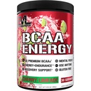 EVL BCAAs Amino Acides Poudre - BCAA Énergie Poudre de pré-entraînement pour la récupération des muscles La croissance maigre et l'endurance - Réhydratation de la boisson de récupération après l'entraînement avec la caféine naturelle - Cherry Limeade