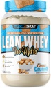Poudre de protéines de Lean Whey RevolutionTM de Musclesport - Isolation de protéines de Whey - Faible teneur en calories, faible teneur en glucides, faible teneur en gras, colorants incroyables - 25g Protéines par scoop - 2lb Cinna Crunch