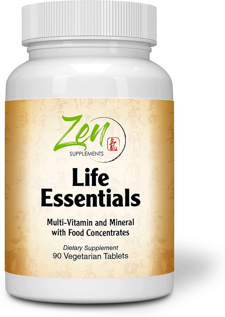 Multivitamines essentielles de la vie alimentaire entière - Meilleurs suppléments pour la douleur à l'arthrite, stimuler l'énergie et bien-être -90 Tab