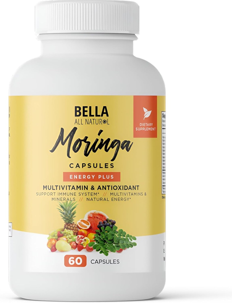 Bella Toutes les capsules Moringa naturelles