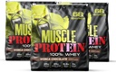 LABES COLOSSALES Muscle Whey Protéine Aromatisée Poudre de protéines, 25 000 mg Acides aminés/Serveur, Filtré à froid (Paquetage May Vary) (15 livres (paquet de 3), Chocolat)