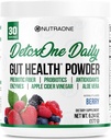 DetoxOne Gut poudre de santé quotidienne pour la perte de poids Le nettoyage soutient la fonction digestive normale/santé*
