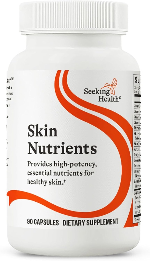 Recherche de nutriments pour la peau, avec vitamines A et E, antioxydants, gelée royale, multivitamines pour une peau saine (90 capsules)*