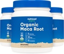 Poudre de racine de maca biologique de Nutricost (1LB chaque) (3 paquets)