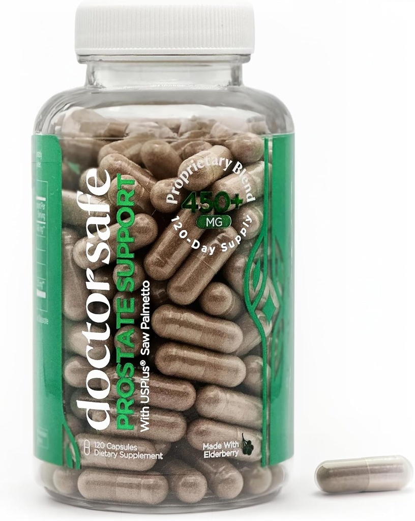 Saw Palmetto Suppléments Prostate avec USPlus Saw Palmetto pour les hommes et les femmes - Prostate avancé santé et revitalisation des cheveux