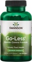 Swanson Go-Less Bladder Control Formula - Promotes Urinary Tract Health and Healthy Bladder Support - Natural Supplement for Adults with Pumpkin Seed Extract - (90 Softgels) 1 Pack
