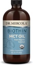 Dr. Mercola Biothin Huile MCT biologique, environ 31 portions (16 Fl. Oz.), non OGM, sans gluten, sans soja et bio USDA