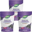 Nature’s Way Sambucus Immune Lozenges, High Potency Vitamin C, Elderberry, Wild Cherry Flavored, 24 Lozenges (Packaging May Vary) - 3 Pack