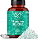 Love You 18 Enzyme Complex – Enzymes digestifs à base végétale pour les femmes & les hommes