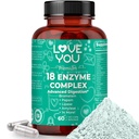 Love You 18 Enzyme Complex – Enzymes digestifs à base végétale pour les femmes & les hommes