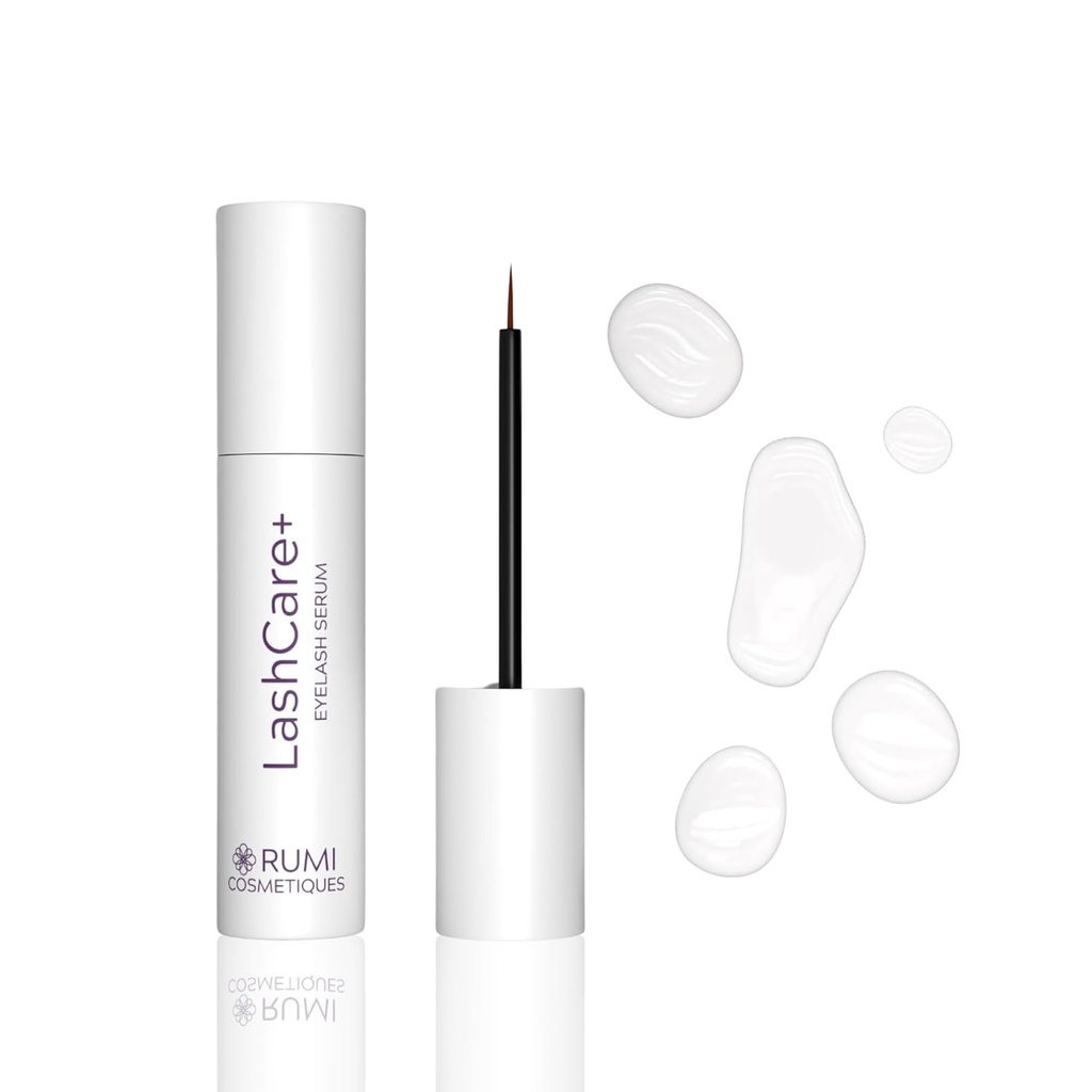 LashCare+ Sérum amélioré des cils pour les femmes plus âgées - Cils plus longs et plus épais en 12 semaines - Pour les yeux sensibles, la croissance naturelle - Amélioration, Conditionneur pour les cils plus longs (1mL (1 mois))