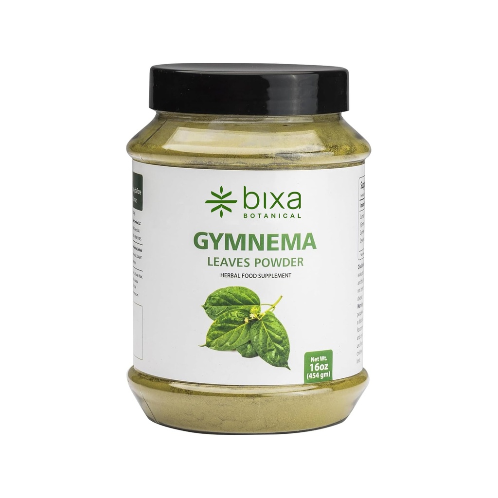 Bixa BOTANICAL Gymnema Poudre de feuille (Gudmar, Shardunika) 1 livre /16Oz