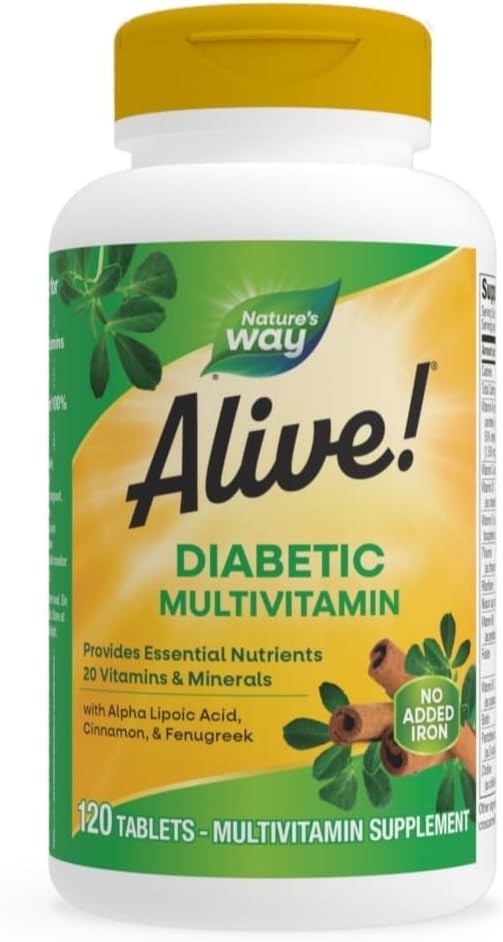 Multivitamines diabétiques génériques, 40 Nombre (paquet de 3)