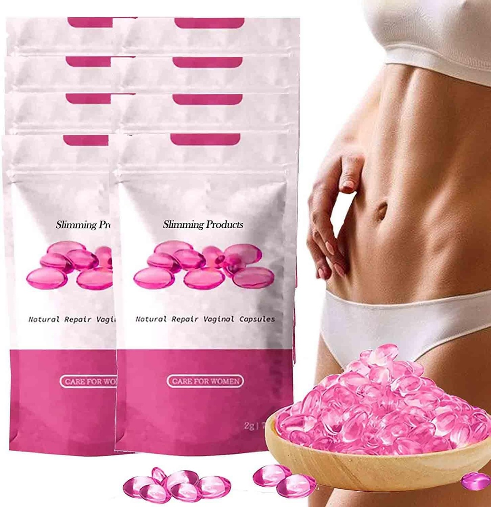 Produits anti-détox slimming instantané, Capsules Viginales Detox naturelles, Gel Viginal Detox naturel (8Bag-B)